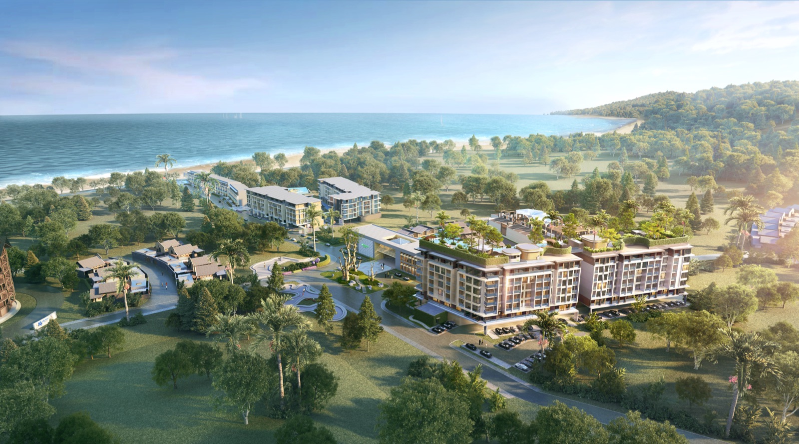 Sea Heaven Beachfront Phase 3.1 — Найтон · 1-я линия, пляж Nai Thon