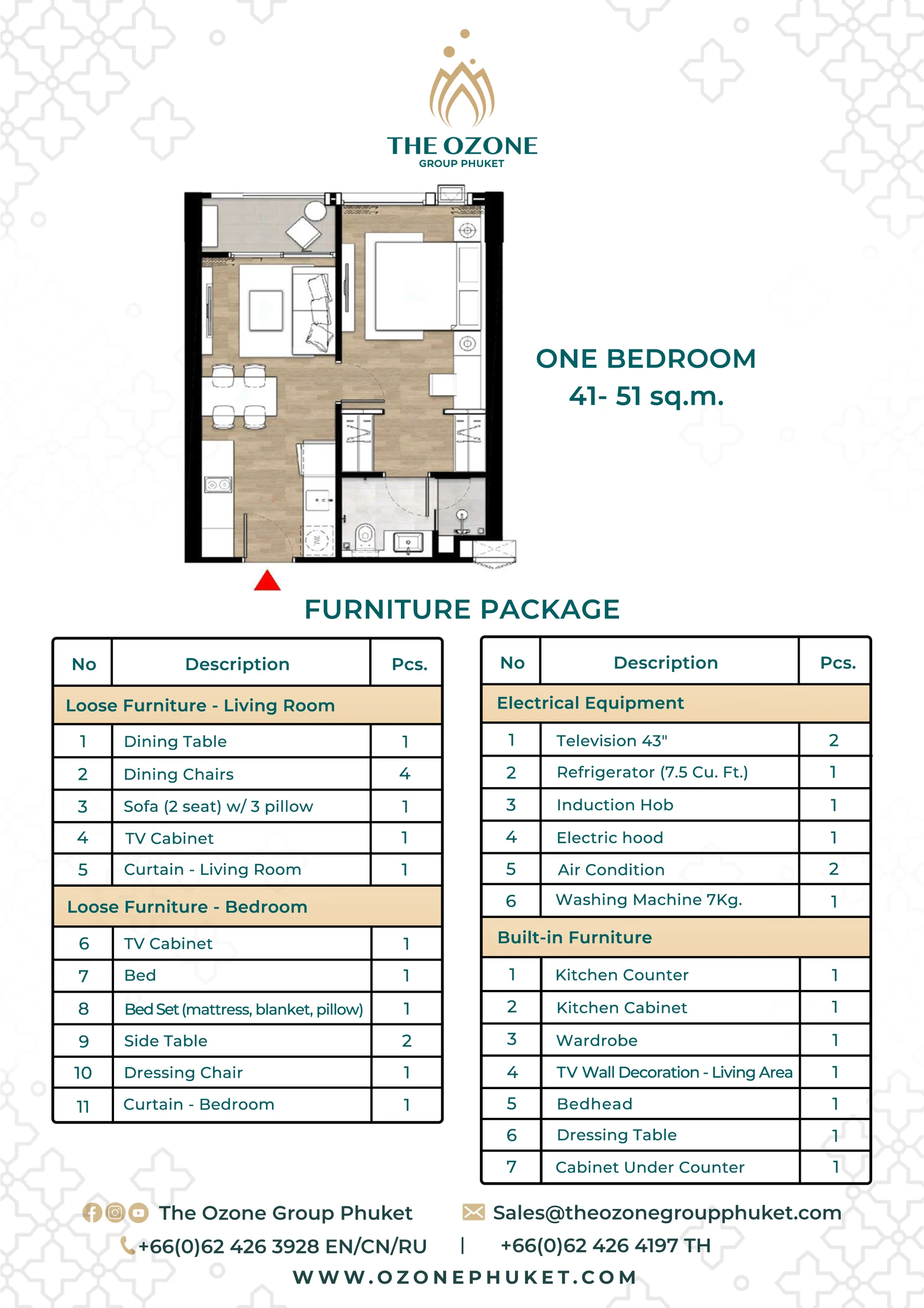 The Ozone Condominium — Bang Tao · 1.5 km to Bang Tao Beach